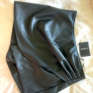 Brand new sexy pleather skirt size medium